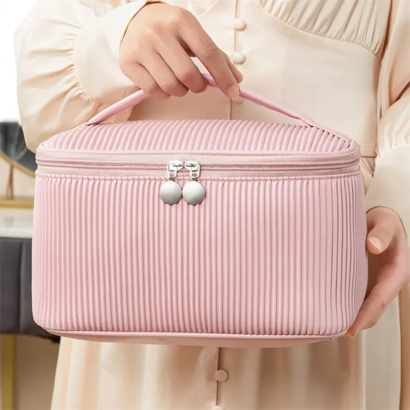Women Bags Leather - Simpatica borsa per il trucco in