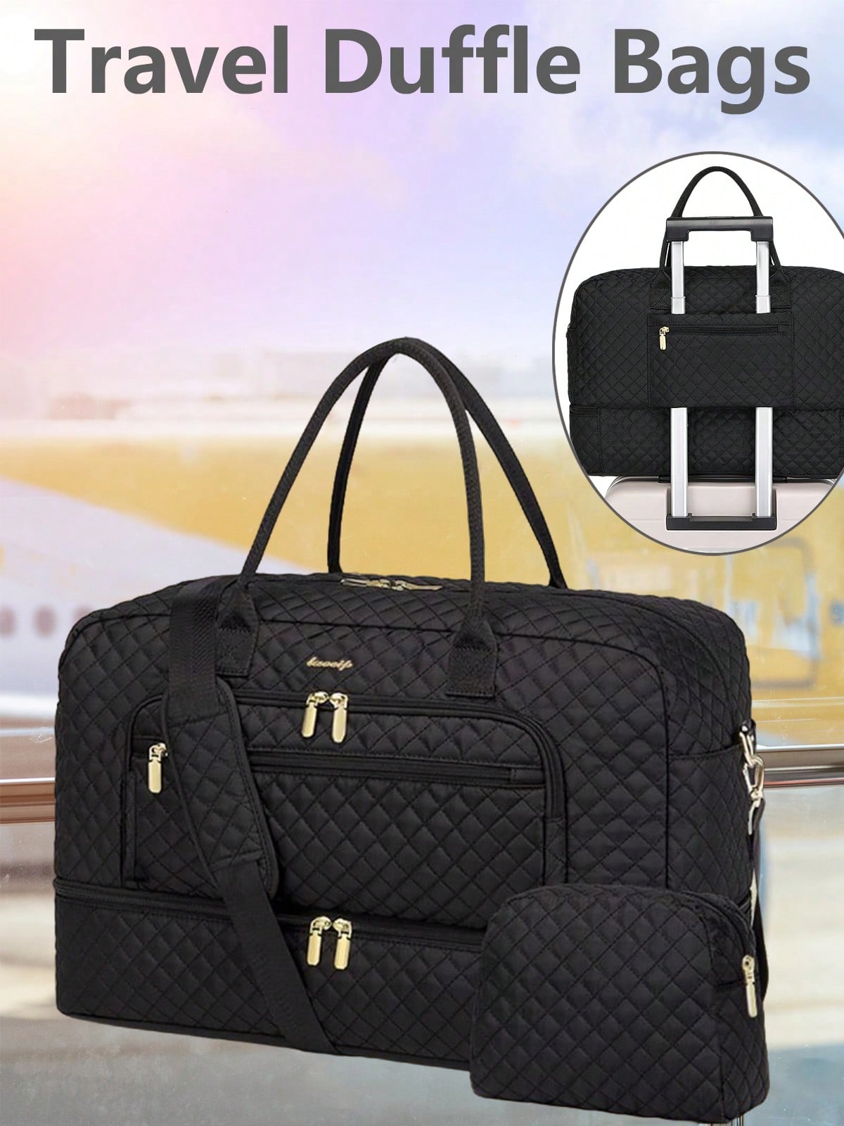 Women'S Yoga Bags - Borsa da Viaggio Grande per Donne