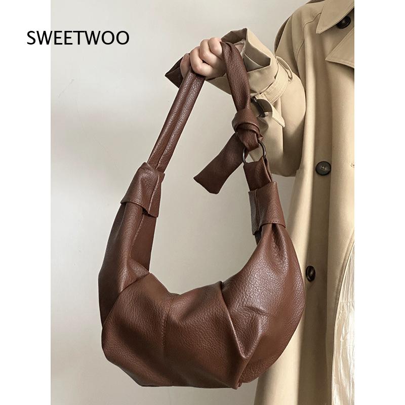 Borsa Hobo in Ecopelle Marrone - Hobo Bag Slouchy recensione e prezzo