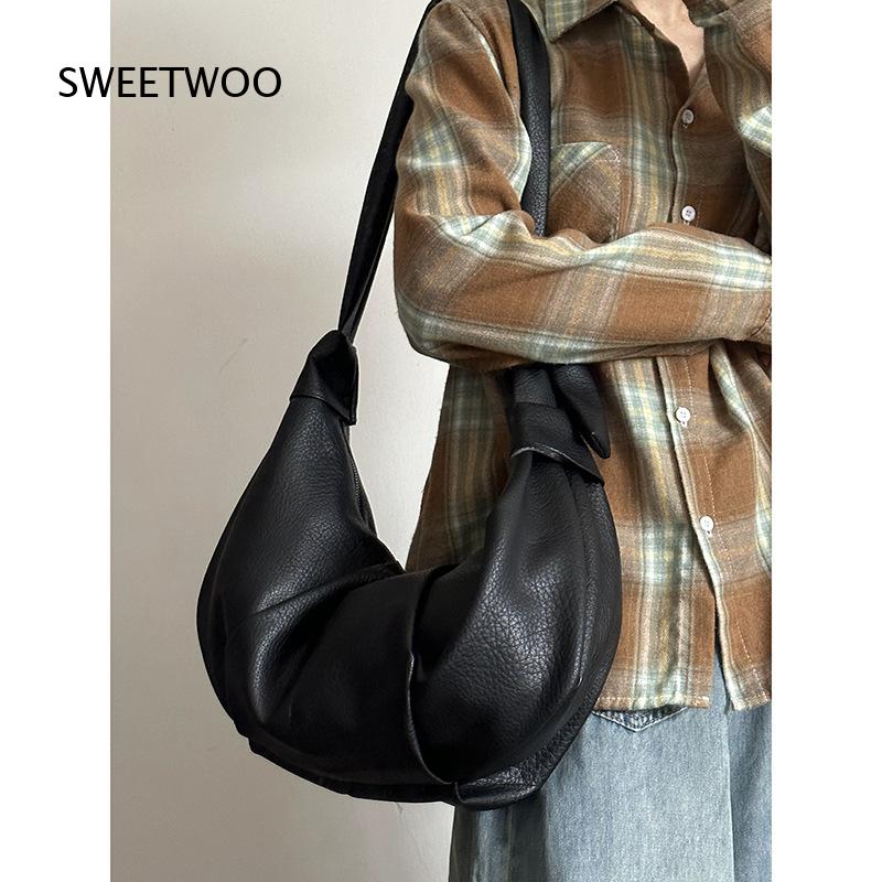 Borsa Hobo in Ecopelle Marrone - Hobo Bag Slouchy recensione e prezzo