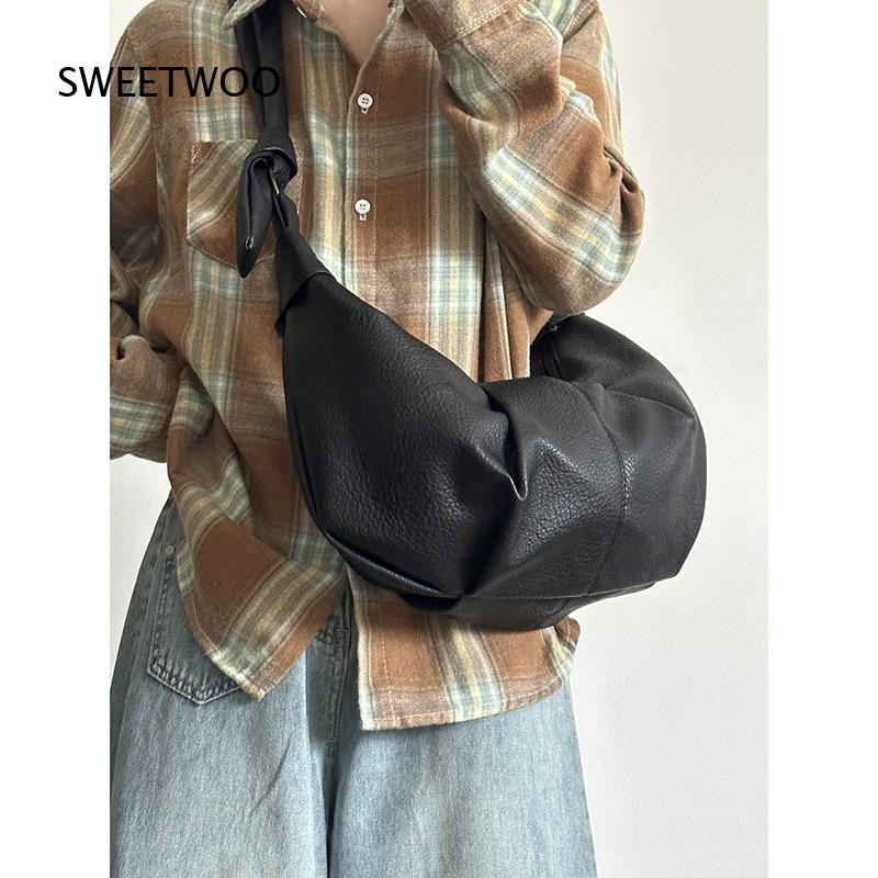 Borsa Hobo in Ecopelle Marrone - Hobo Bag Slouchy recensione e prezzo