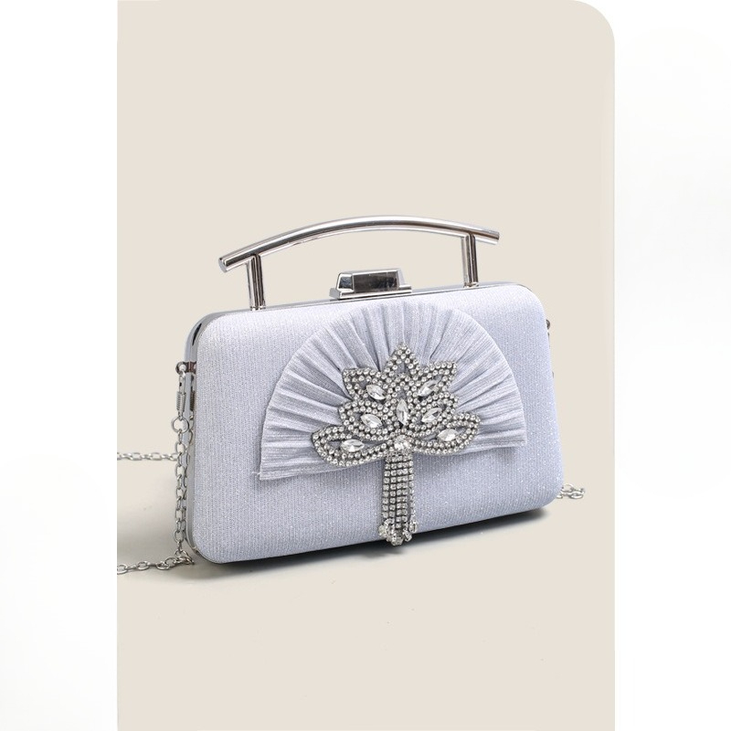Borsa da sera elegante in meta - Women Bags Leather recensione e prezzo