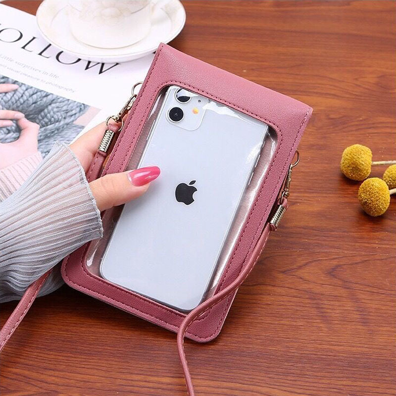 Borsa per telefono touch-scree - Women Bags Leather recensione e prezzo