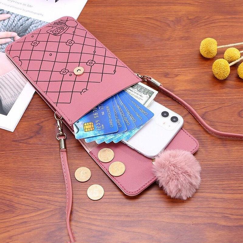 Borsa per telefono touch-scree - Women Bags Leather recensione e prezzo
